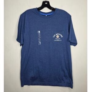 NWT Chubbies The Weekend has Arrived blue short sleeve pocket t-shirt - medium
